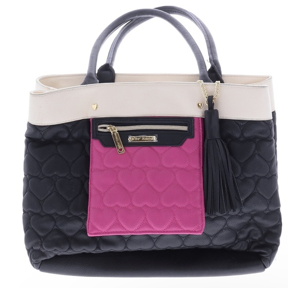 Betsey Johnson Quilted Tote - Picture 1 of 3